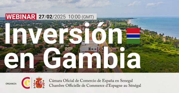 Webinar: Invertir en Gambia