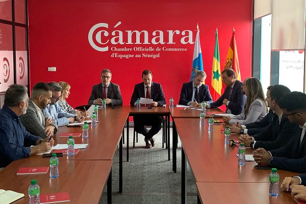 RENCONTRE STRATEGIQUE A LA CHAMBRE OFFICIELLE DE COMMERCE D’ESPAGNE AU SÉNÉGAL